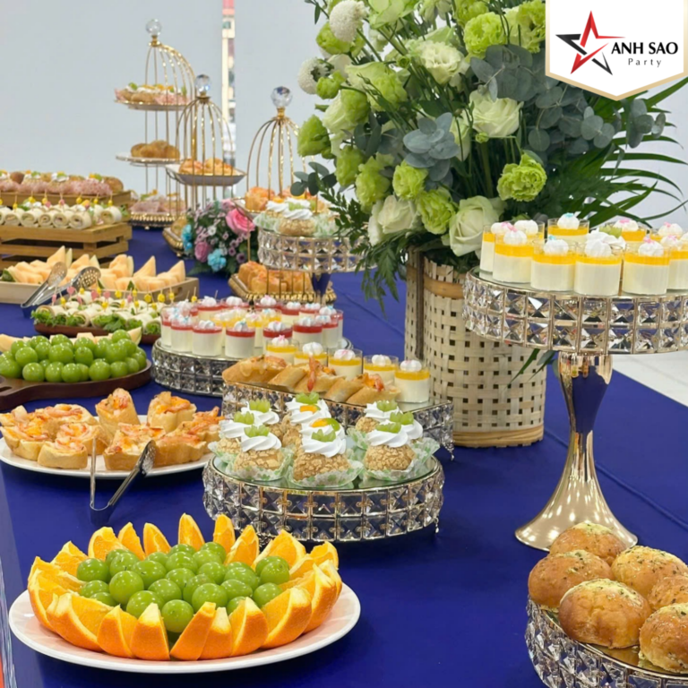 Dịch vụ đặt tiệc teabreak tại TP.HCM trọn gói và chuyên nghiệp cho doanh nghiệp