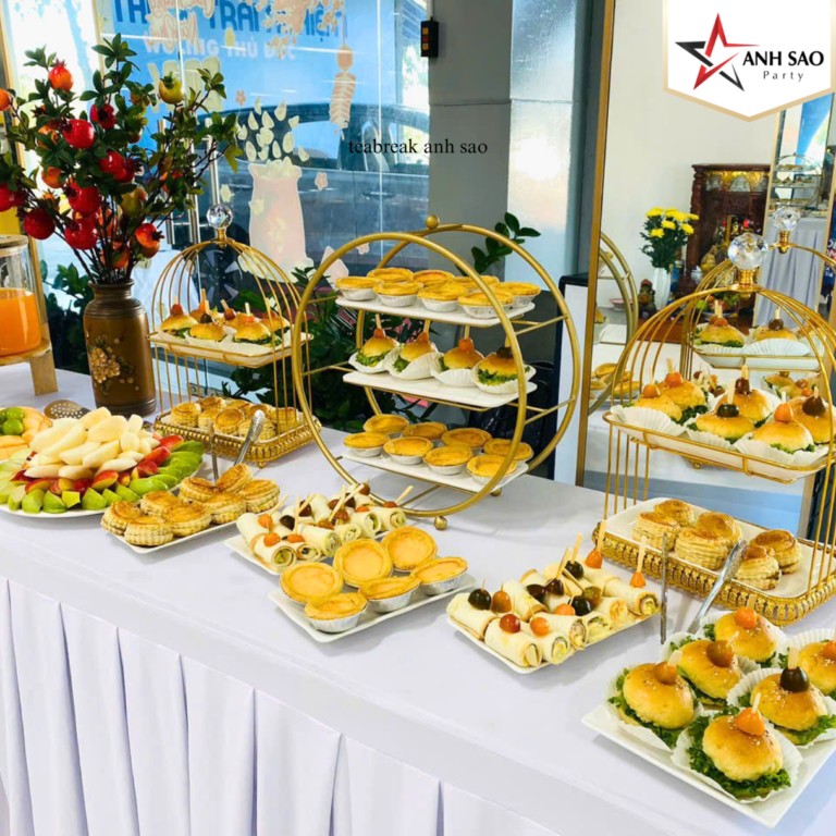 Địa chỉ nhận đặt bánh teabreak tươi ngon, giao tận nơi cho sự kiện doanh nghiệp